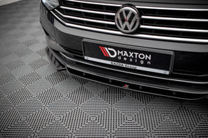 Maxton frontsplitter til Volkswagen Passat B8 Facelift – blank sort – billede 3 af 5