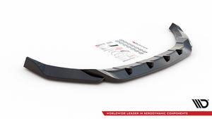Maxton frontsplitter til Volkswagen T-Roc Mk1 – blank sort – billede 3 af 4