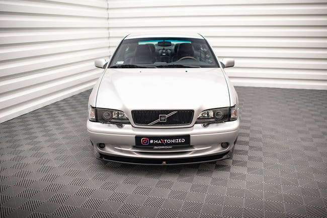 Maxton frontsplitter til Volvo C70 Mk1 – blank sort – billede 2 af 5