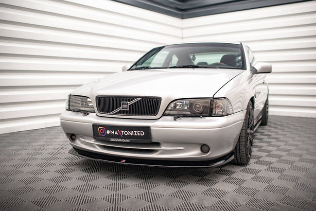 Maxton frontsplitter til Volvo C70 Mk1 – blank sort – billede 1 af 5