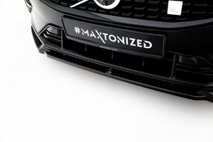 Maxton frontsplitter til Volvo S60/V60 R-Design Mk3 – blank sort – billede 3 af 5