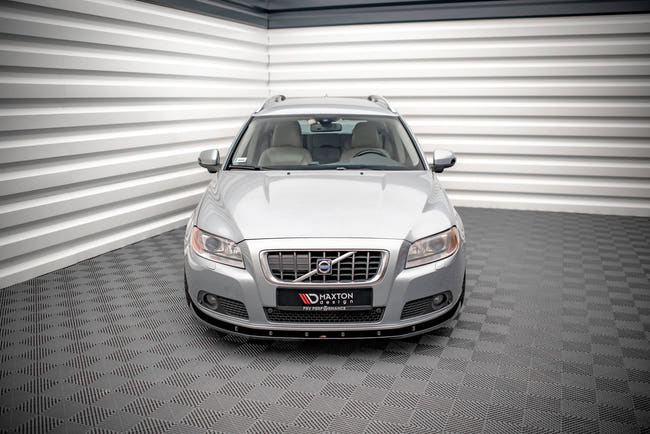 Maxton Front Splitter V.1 Volvo V70 Mk3 - Gloss Black