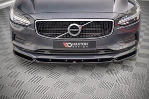 Maxton frontsplitter til Volvo V90 Mk2 – blank sort – billede 2 af 4