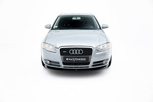 Maxton Front Splitter V.2 Audi A4 B7 - Gloss Black