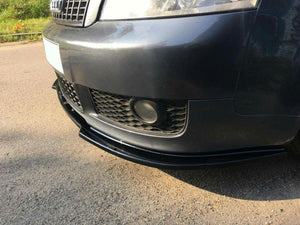 Maxton Front Splitter V.2 Audi A4 S-Line B6 - Gloss Black
