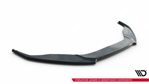 Maxton frontsplitter til Audi A6 / A6 C7 S-line/ S6 C7 Facelift – blank sort – billede 3 af 4