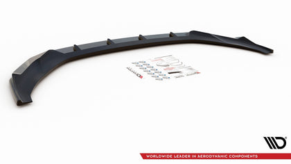 Maxton frontsplitter til Audi A7 C8 – blank sort – billede 4 af 4