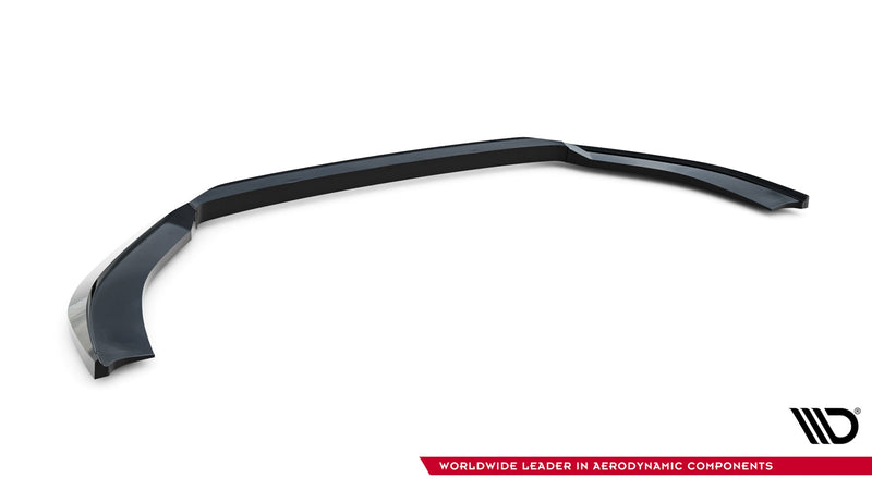Maxton frontsplitter til Audi RS3 Sedan 8V Facelift – blank sort – billede 4 af 4