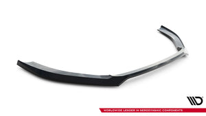 Maxton frontsplitter til Audi RS3 Sedan 8V Facelift – blank sort – billede 3 af 4