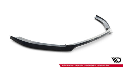 Maxton frontsplitter til Audi RS3 Sedan 8V Facelift – blank sort – billede 3 af 4
