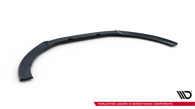 Maxton Front Splitter V.2 Audi RS6 C7 / C7 Fl - Gloss Black