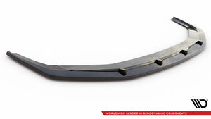 Maxton Front Splitter V.2 Audi RS6 C8 / RS7 C8 - Gloss Black