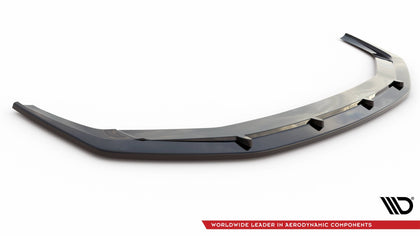 Maxton Front Splitter V.2 Audi RS6 C8 / RS7 C8 - Gloss Black