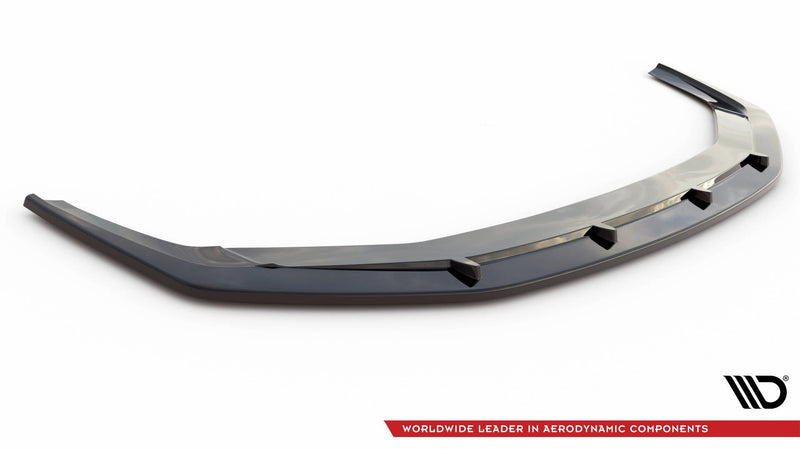 Maxton Front Splitter V.2 Audi RS6 C8 / RS7 C8 - Gloss Black
