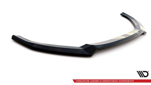 Maxton frontsplitter til Audi S3 / A3 S-Line Sportback 8V Facelift – blank sort – billede 4 af 5