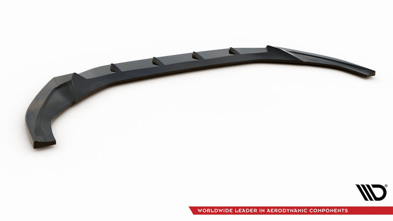 Maxton frontsplitter til Audi S5 / A5 S-Line F5 Facelift – blank sort – billede 5 af 5