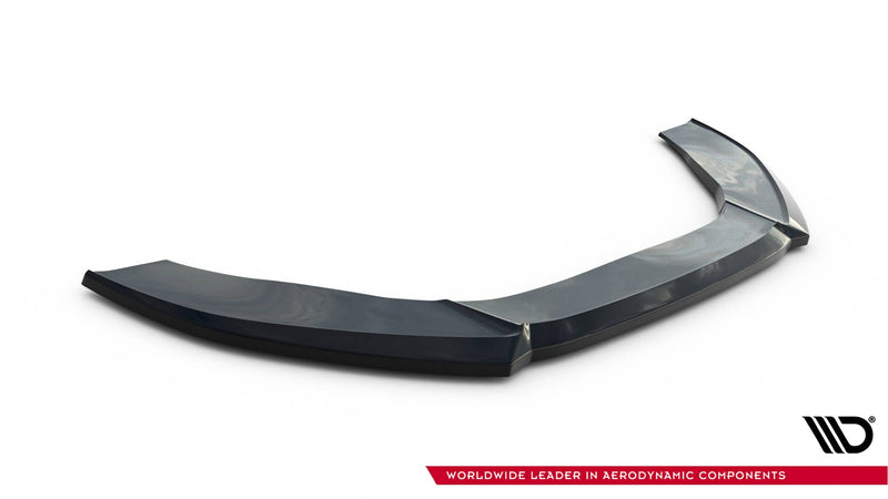 Maxton Front Splitter V.2 Audi S6 / A6 S-Line C7 - Gloss Black