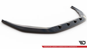 Maxton Front Splitter V.2 Audi S8 D5 - Gloss Black
