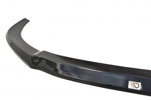 Maxton Front Splitter V.2 Audi S8 D4 Fl - Gloss Black