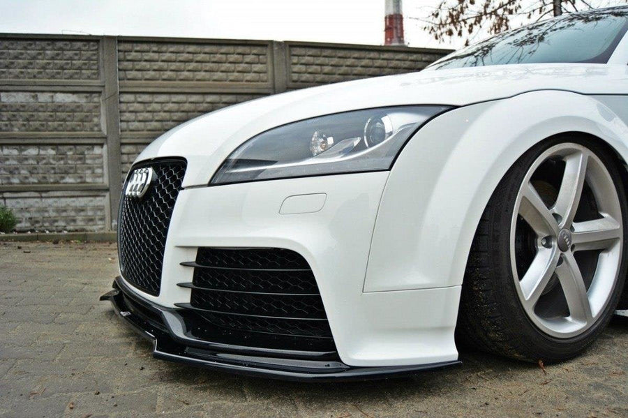Maxton Front Splitter V.2 Audi TT RS 8J - Gloss Black
