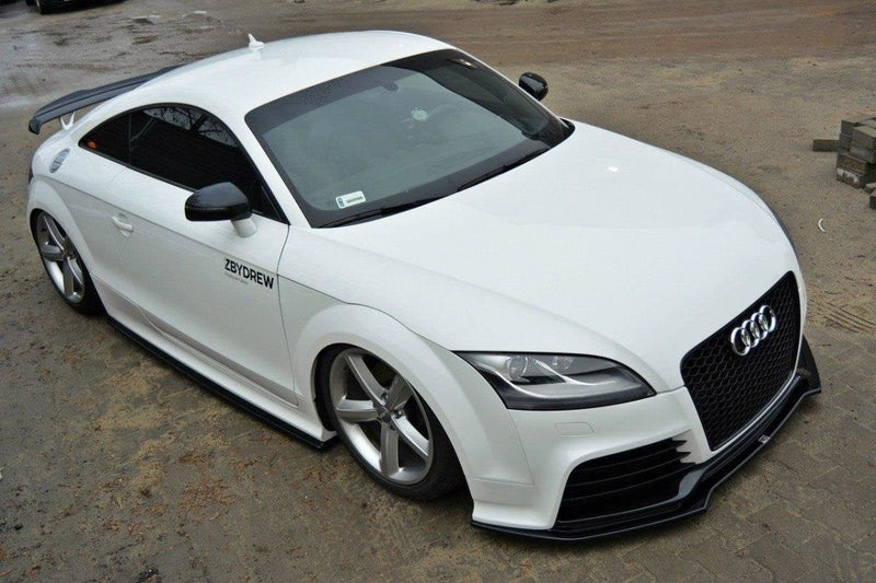 Maxton Front Splitter V.2 Audi TT RS 8J - Gloss Black