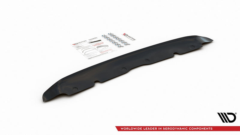 Maxton frontsplitter til BMW 1 M-Pack/ M135i / 128ti F40 – blank sort – billede 5 af 5