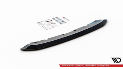 Maxton frontsplitter til BMW 1 M-Pack/ M135i / 128ti F40 – blank sort – billede 4 af 5