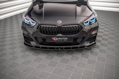 Maxton frontsplitter til BMW 2 Gran Coupe M-Pack / M235i F44 – blank sort – billede 2 af 4