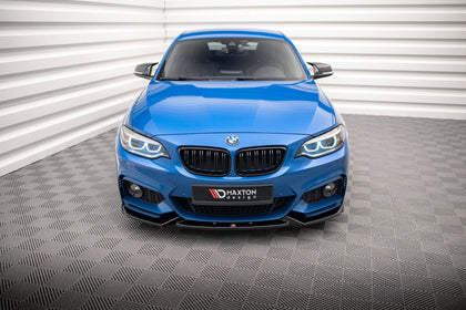 Maxton frontsplitter til BMW 2 M-Pack F22 – blank sort – billede 2 af 5