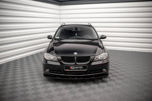 Maxton frontsplitter til BMW 3 E90 / E91 – blank sort – billede 1 af 5