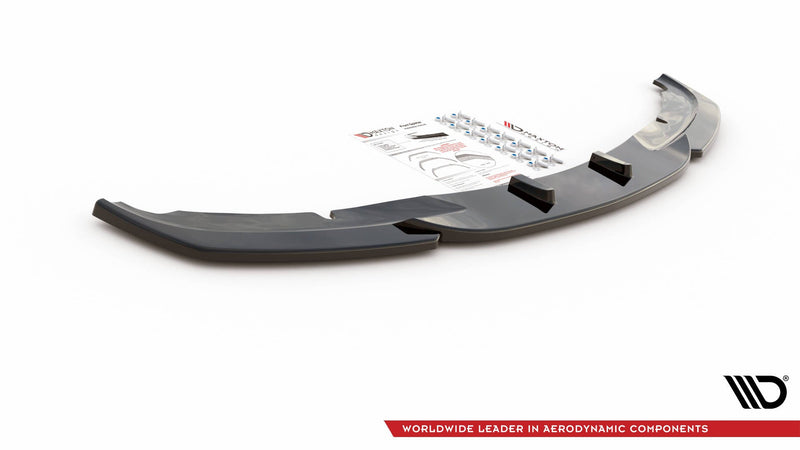 Maxton frontsplitter til BMW 3 E90 / E91 – blank sort – billede 4 af 5