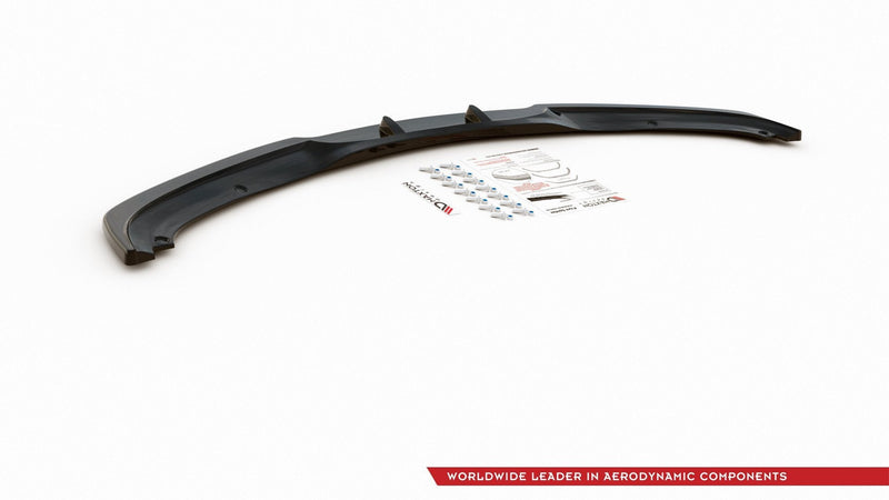 Maxton frontsplitter til BMW 3 E90/E91 Facelift – blank sort – billede 8 af 8