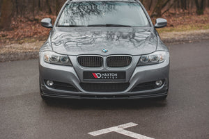 Maxton frontsplitter til BMW 3 E90/E91 Facelift – blank sort – billede 2 af 8