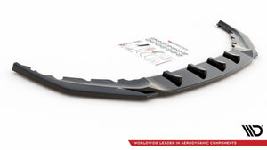 Maxton frontsplitter til BMW 5 M-Pack / M550i / M550d Sedan / Touring G30 / G31 Facelift – blank sort – billede 3 af 4