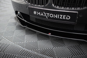 Maxton Front Splitter BMW 6 E63 / E64 (Preface Model) V.2 - Gloss Black