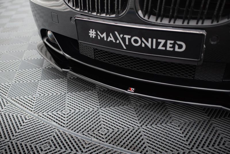 Maxton Front Splitter BMW 6 E63 / E64 (Preface Model) V.2 - Gloss Black