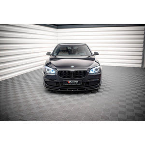 Maxton frontsplitter til BMW 7 M-Pack F01 – blank sort – billede 2 af 5
