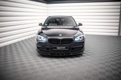 Maxton frontsplitter til BMW 7 M-Pack F01 – blank sort – billede 2 af 5