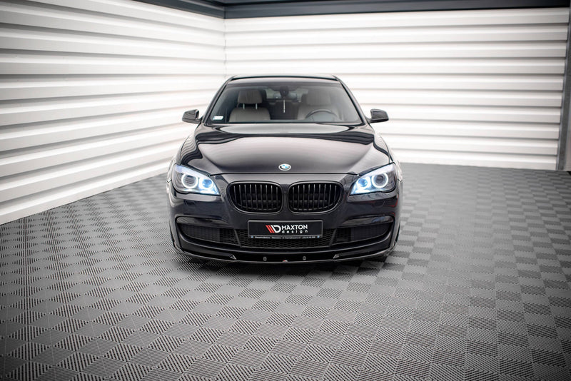 Maxton frontsplitter til BMW 7 M-Pack F01 – blank sort – billede 2 af 5