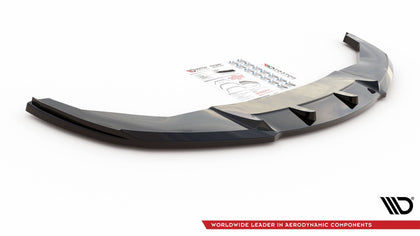 Maxton frontsplitter til BMW 7 M-Pack F01 – blank sort – billede 4 af 5