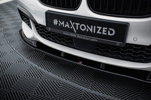 Maxton frontsplitter til BMW 7 M-Pack G11 /G12 – blank sort – billede 3 af 5