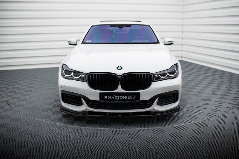 Maxton frontsplitter til BMW 7 M-Pack G11 /G12 – blank sort – billede 2 af 5