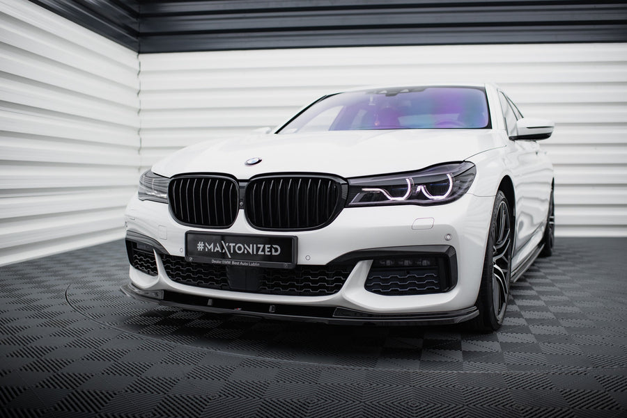 Maxton frontsplitter til BMW 7 M-Pack G11 /G12 – blank sort – billede 1 af 5