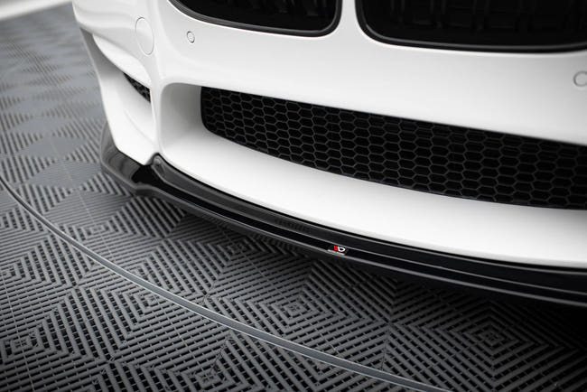 Maxton Front Splitter V.2 BMW M6 F06 Gran Coupe - Gloss Black
