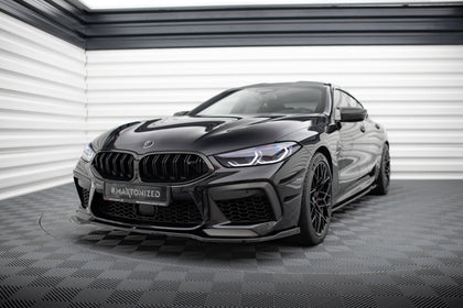 Maxton frontsplitter til BMW M8 Gran Coupe F93 / Coupe F92 – blank sort – billede 1 af 5