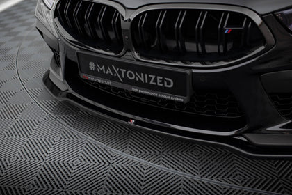 Maxton frontsplitter til BMW M8 Gran Coupe F93 / Coupe F92 – blank sort – billede 3 af 5
