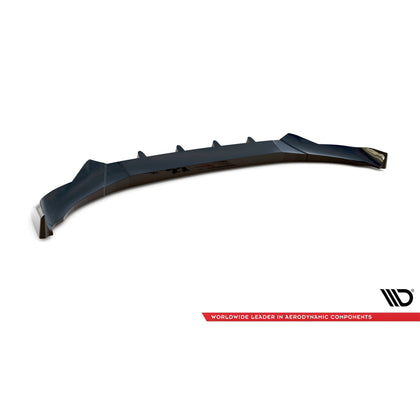 Maxton frontsplitter til BMW X4 M-Pack G02 Facelift – blank sort – billede 6 af 7