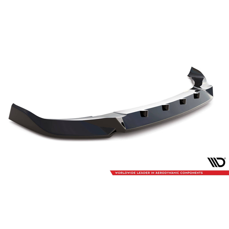 Maxton frontsplitter til BMW X4 M-Pack G02 Facelift – blank sort – billede 5 af 7