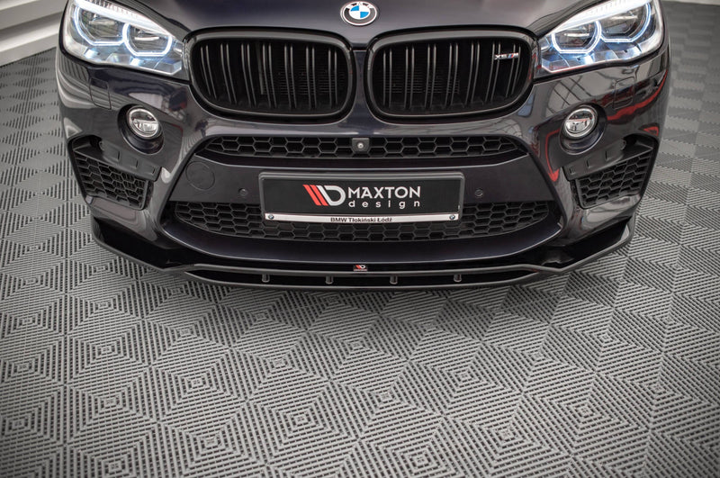 Maxton frontsplitter til BMW X5 M F85 / X6 M F86 – blank sort – billede 2 af 7