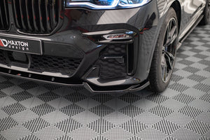 Maxton frontsplitter til BMW X7 M-Pack G07 – blank sort – billede 2 af 4